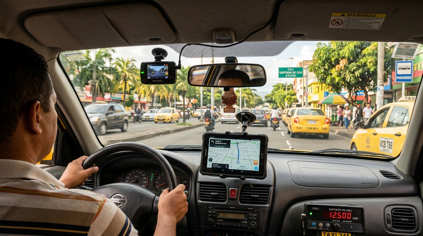 DVR en taxi